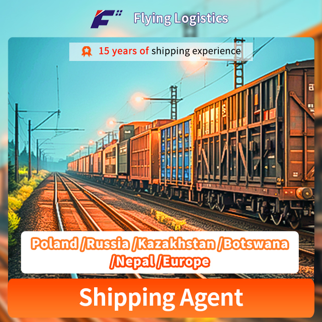 Sicurezza Veloce Servizio Logistico Ferroviario Spedizioni Internazionali Dalla Cina alla Polonia Federazione Russa Kazakistan Botswana Europe Shipping Agent Company