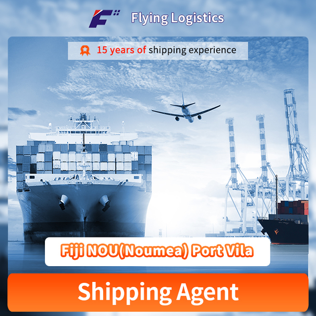 FCL LCL meretranspordi ekspediitori logistikateenus Hiinast Fidžile NOU (Noumea) Port Vila laevandusettev&otilde;te