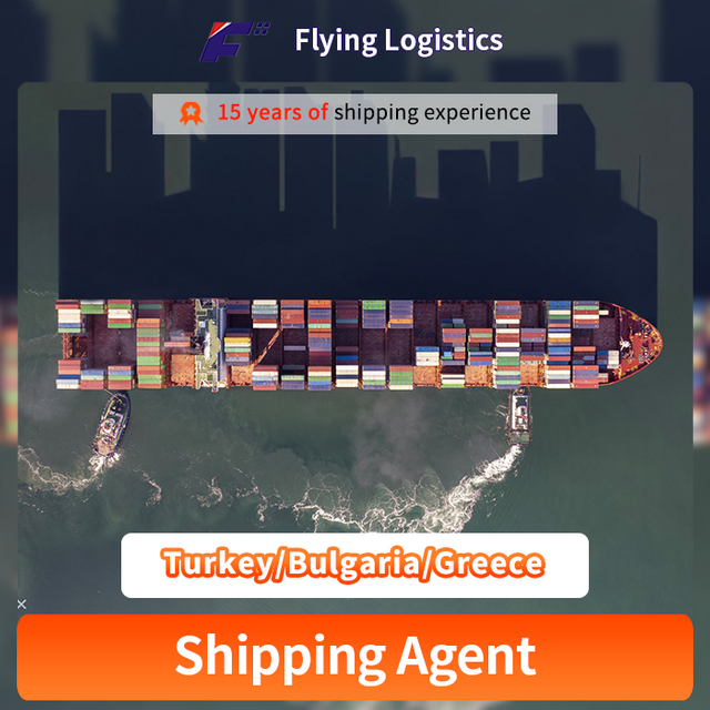 See-/Luft-/Eisenbahnfrachtversand von China in die T&uuml;rkei/Bulgarien/Griechenland. Seefracht-Logistikdienst