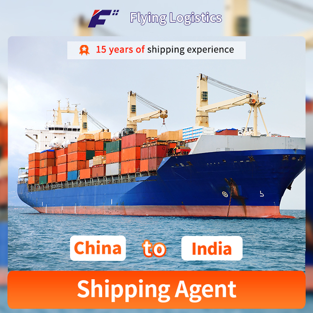 Freight Forwarder Sea Express DHL UPS FedEX Logistics Service Yhdist&auml; DDP-l&auml;hetys Kiinasta Intiaan Shipping Agent Ostoagentti